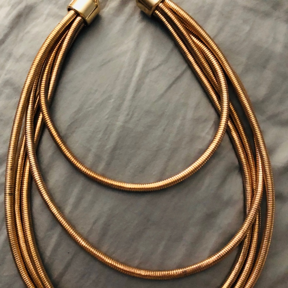 BeBe gold necklace